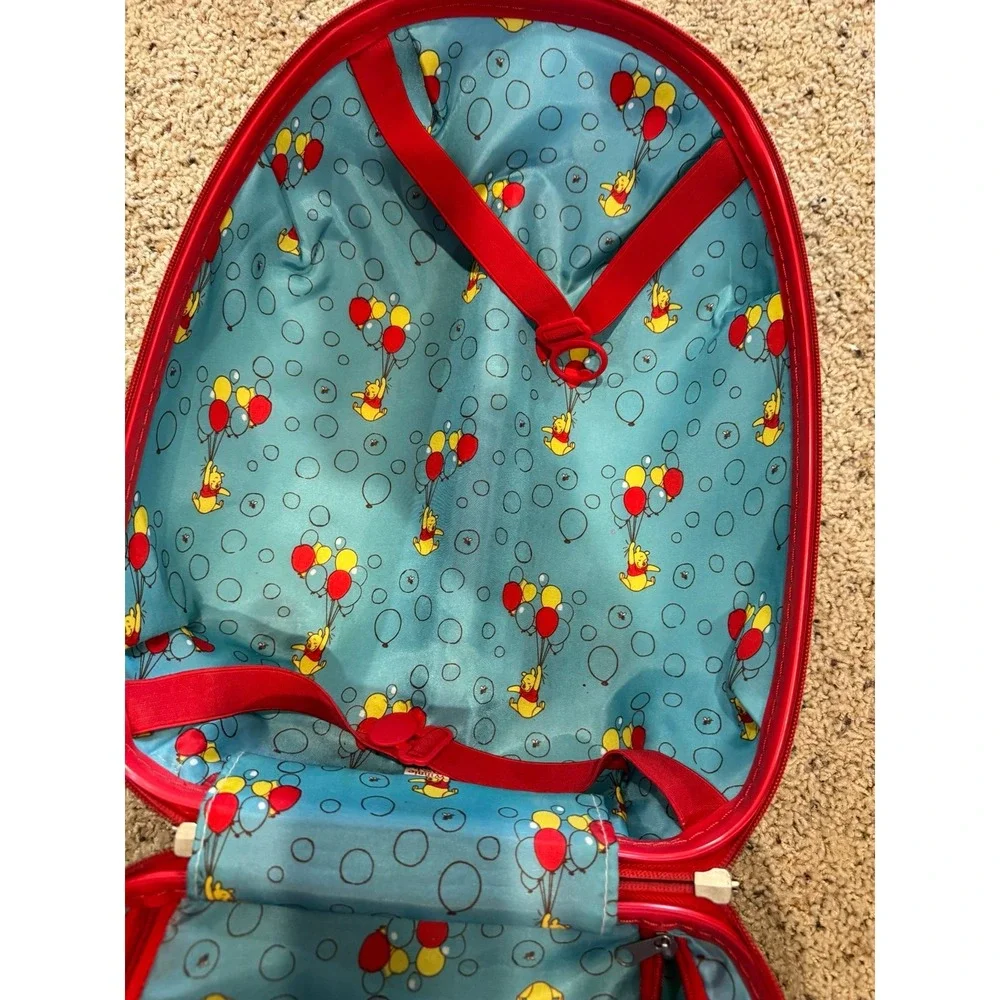 Heys Disney Winnie The Pooh Hard Shell Case Rolling Suitcase